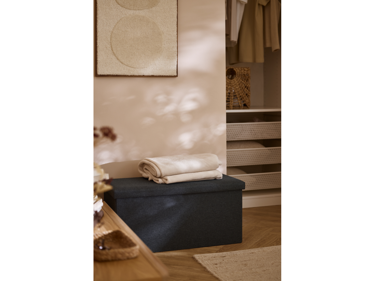 Pouf avec rangement