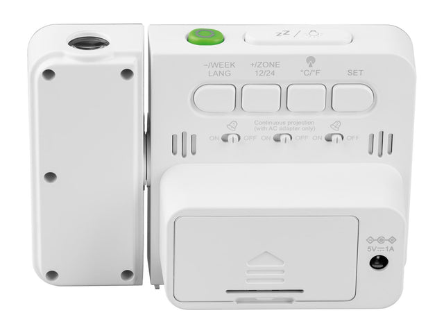 Réveil radioguidé avec projecteur