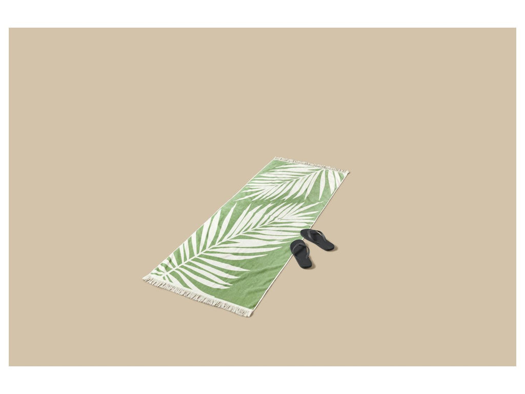 Serviette de plage en éponge, 80 x 180 cm