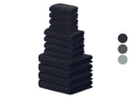 Set de 12 serviettes éponge