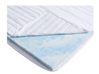 Surmatelas en mousse gel, 160 x 200 cm