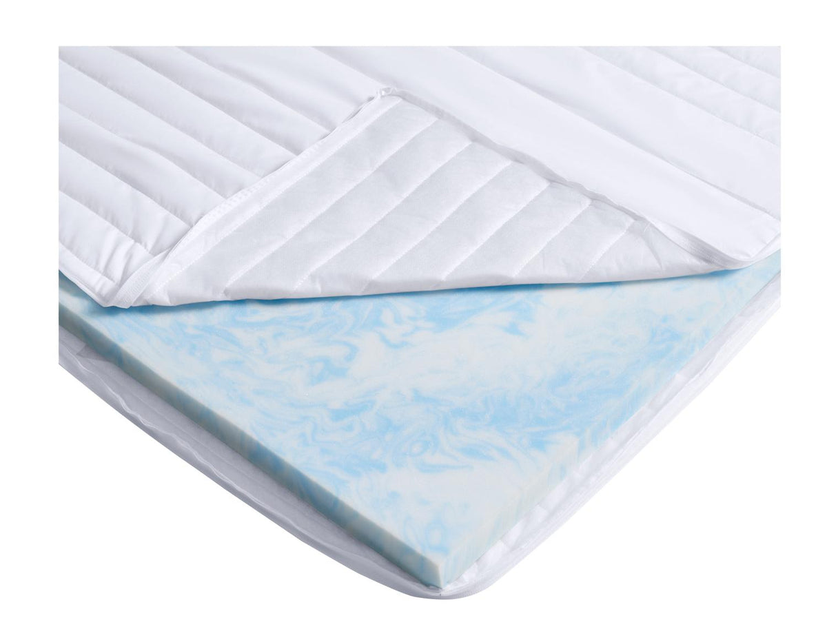 Surmatelas en mousse gel, 180 x 200 cm