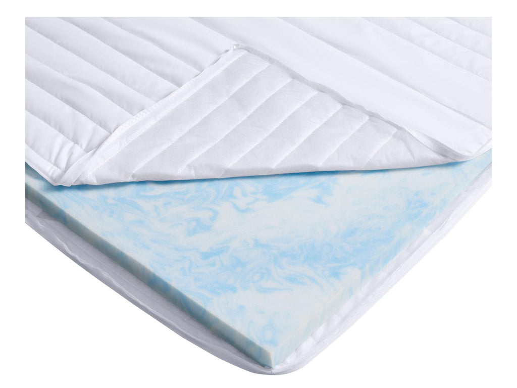 Surmatelas en mousse gel, 90 x 190 cm