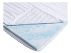 Surmatelas en mousse gel, 90 x 190 cm