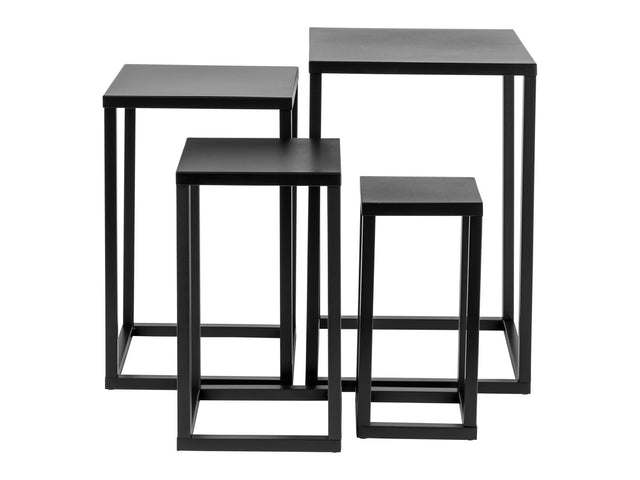 Table d'appoint, lot de 4