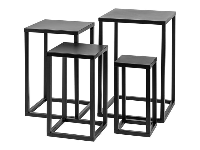 Table d'appoint, lot de 4