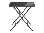 Table de jardin + Lot de 2 fauteuils en aluminium Houston