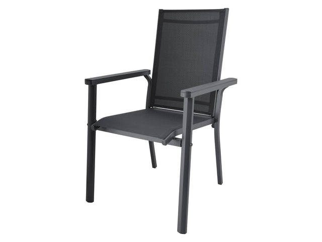 Table de jardin + Lot de 2 fauteuils Houston