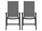 Table de jardin + Lot de 2 fauteuils Houston