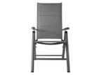 Table de jardin + Lot de 2 fauteuils Toronto