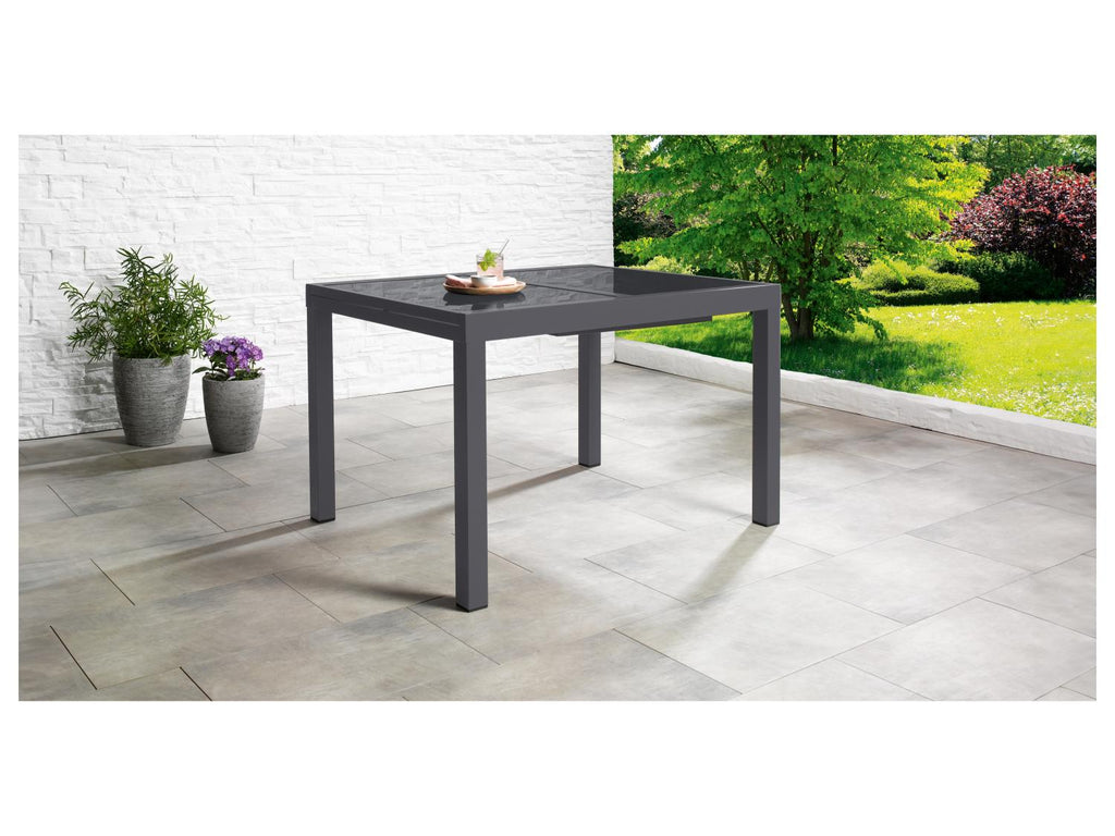 Table de jardin + Lot de 4 fauteuils Houston