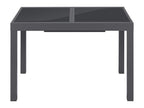 Table de jardin + Lot de 4 fauteuils Houston