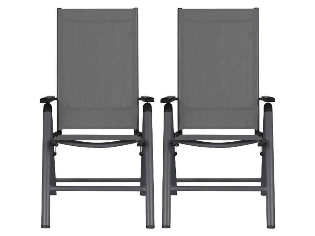 Table de jardin + Lot de 4 fauteuils Houston