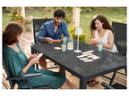 Table de jardin + Lot de 4 fauteuils Houston