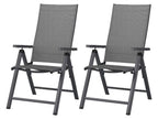 Table de jardin + Lot de 4 fauteuils Houston