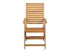 Table de jardin + Lot de 4 fauteuils Sevilla