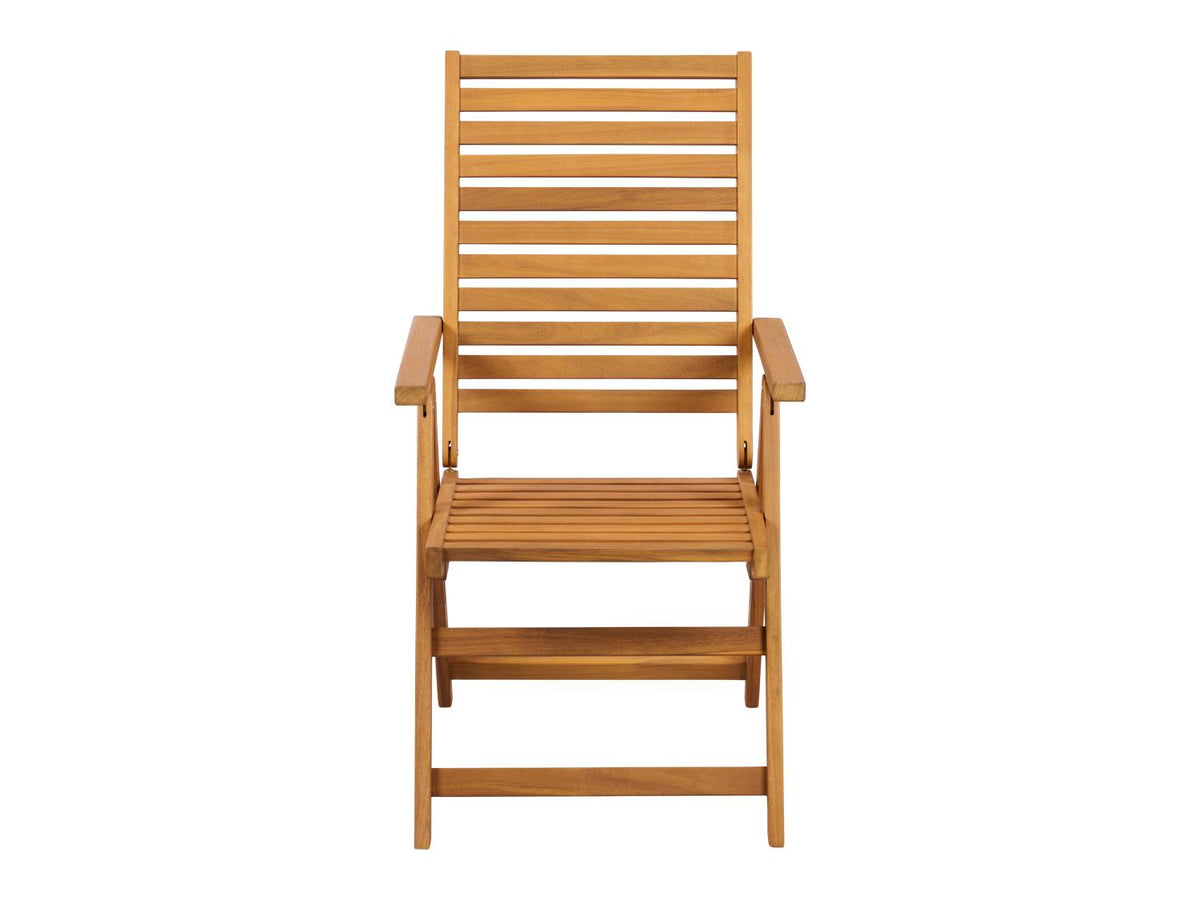 Table de jardin + Lot de 4 fauteuils Sevilla