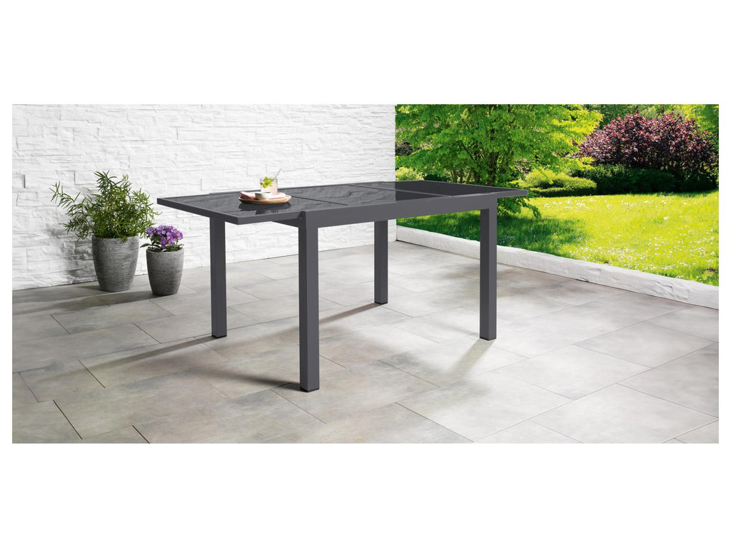 Table de jardin + Lot de 4 fauteuils Toronto