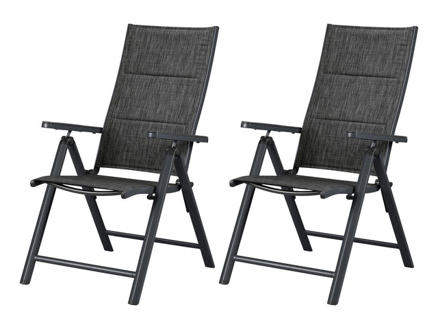 Table de jardin + Lot de 4 fauteuils Toronto