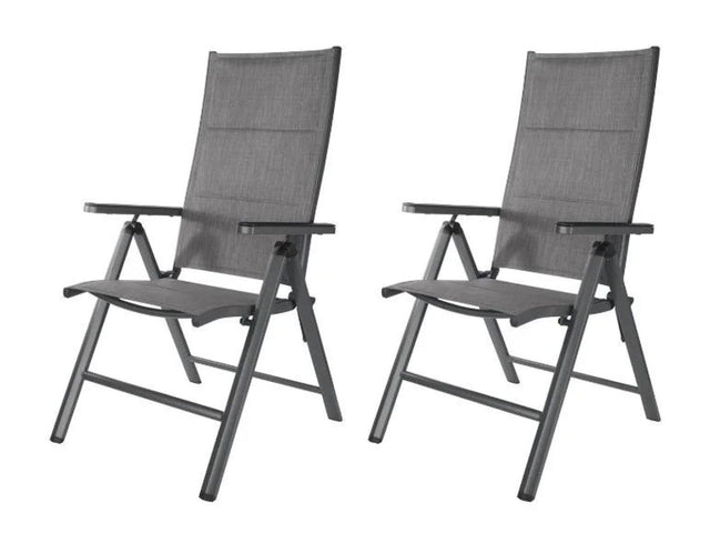 Table de jardin + Lot de 4 fauteuils Toronto