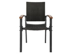 Table de jardin + Lot de 4 fauteuils Valencia