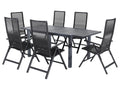 Table de jardin + Lot de 6 fauteuils Miami