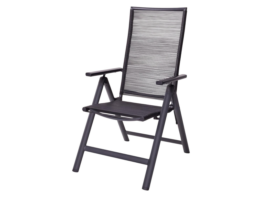 Table de jardin + Lot de 6 fauteuils Miami
