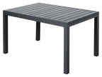 Table de jardin + Lot de 6 fauteuils Miami