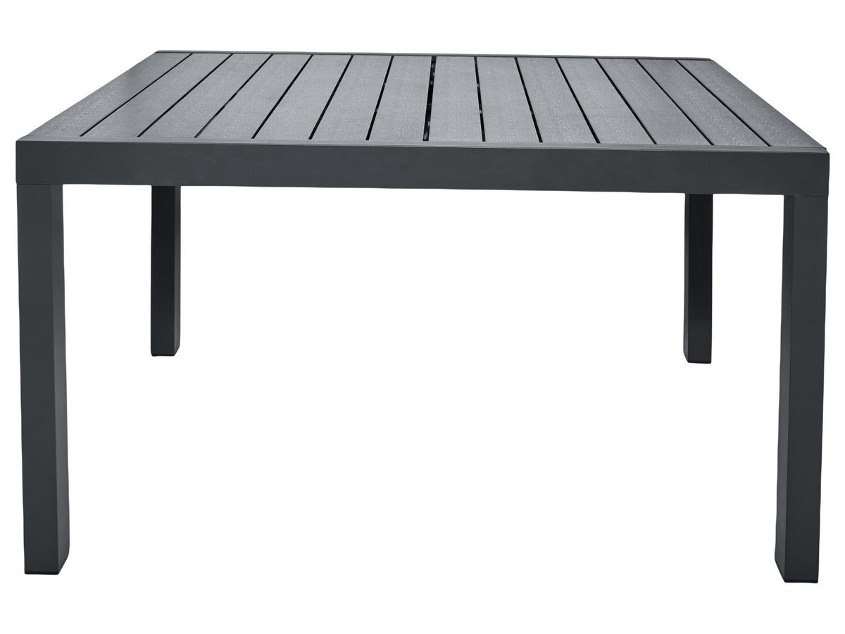 Table de jardin + Lot de 6 fauteuils Miami
