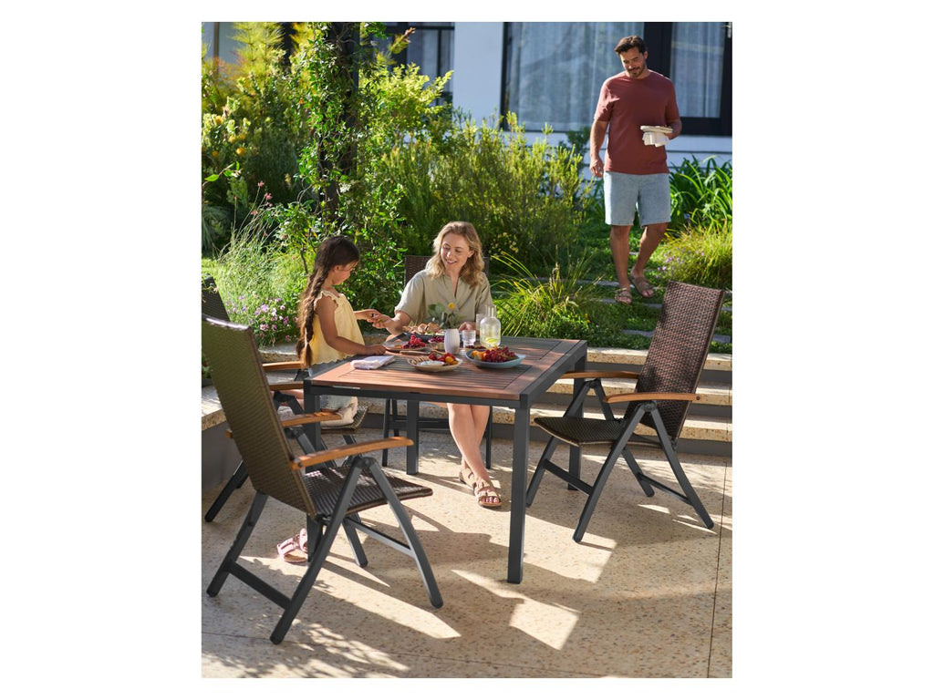 Table de jardin + Lot de 6 fauteuils Valencia