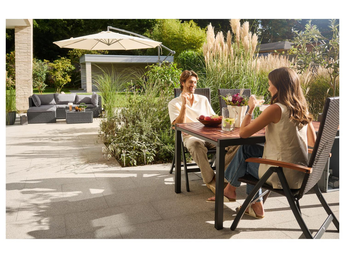 Table de jardin + Lot de 6 fauteuils Valencia