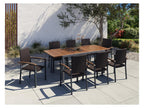 Table de jardin + Lot de 8 fauteuils Valencia