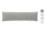 Taie d'oreiller de corps en flanelle fine ou taie réversible en flanelle fine, 45 x 145 cm