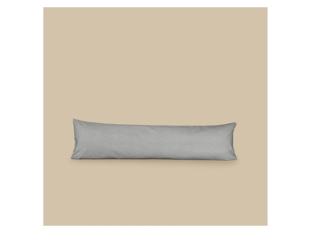 Taie d'oreiller de corps en flanelle fine ou taie réversible en flanelle fine, 45 x 145 cm