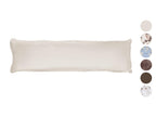 Taie de traversin en satin microfibre, 40 x 145 cm