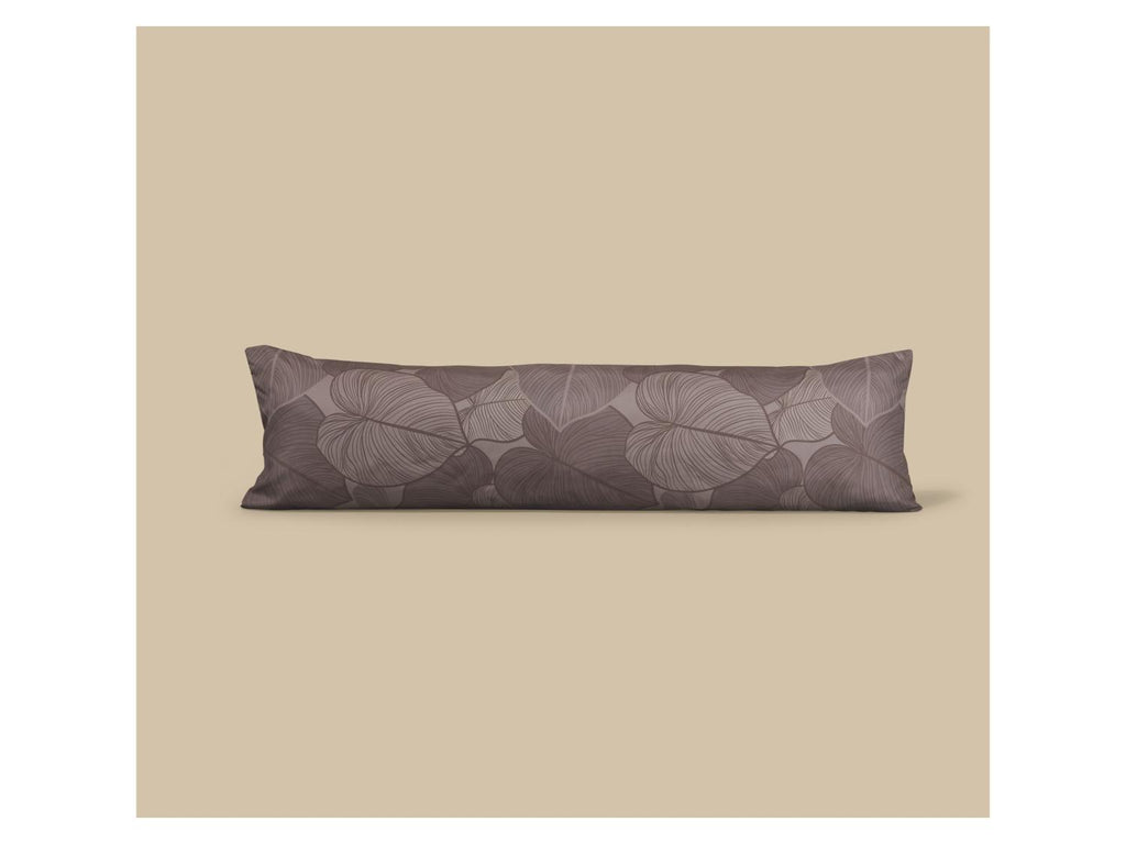 Taie de traversin en satin microfibre, 40 x 145 cm