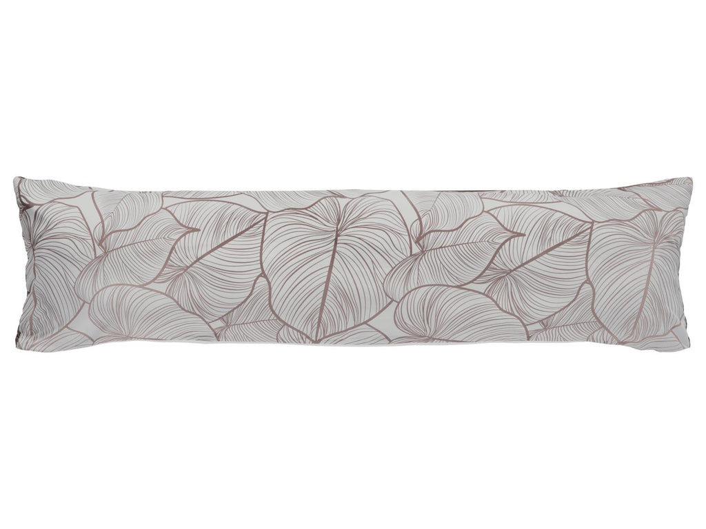 Taie de traversin en satin microfibre, 40 x 145 cm