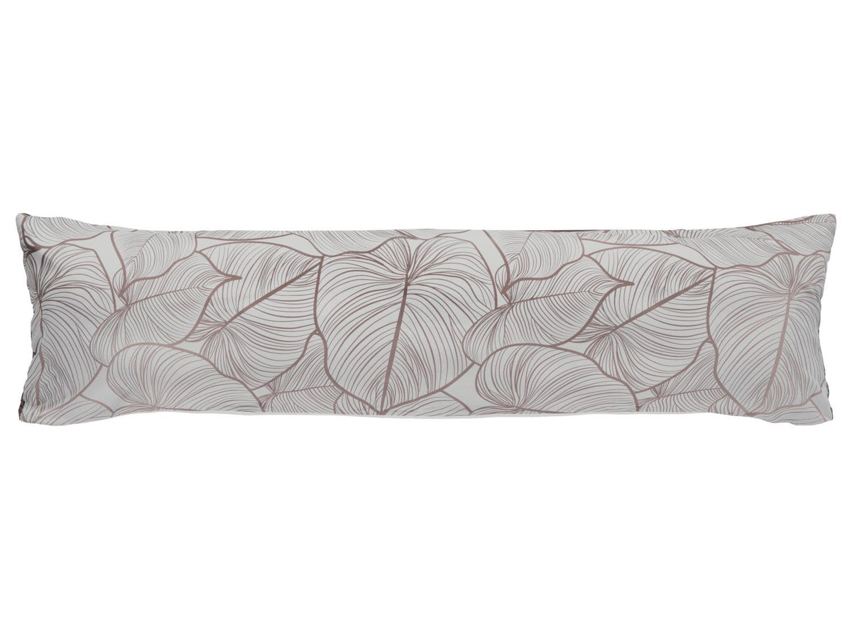 Taie de traversin en satin microfibre, 40 x 145 cm