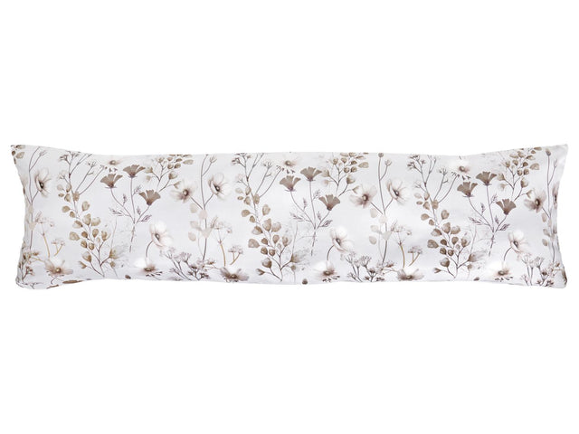 Taie de traversin en satin microfibre, 40 x 145 cm