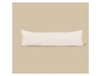 Taie de traversin en satin microfibre, 40 x 145 cm