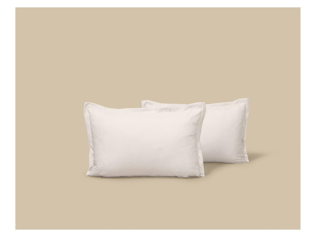 Taies d'oreiller en satin de microfibre ou taies d'oreiller double face en satin microfibre, 50 x 70 cm, 2 pièces