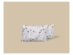 Taies d'oreiller en satin de microfibre ou taies d'oreiller double face en satin microfibre, 50 x 70 cm, 2 pièces