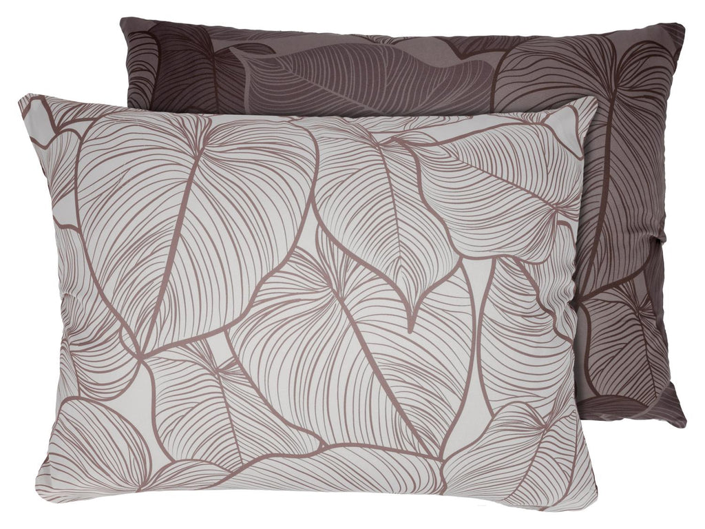 Taies d'oreiller en satin de microfibre ou taies d'oreiller double face en satin microfibre, 50 x 70 cm, 2 pièces