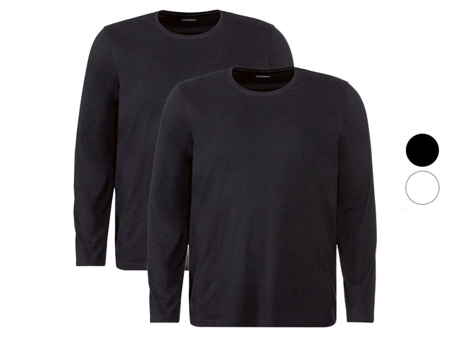 Lot de 2 t-shirts manches longues homme