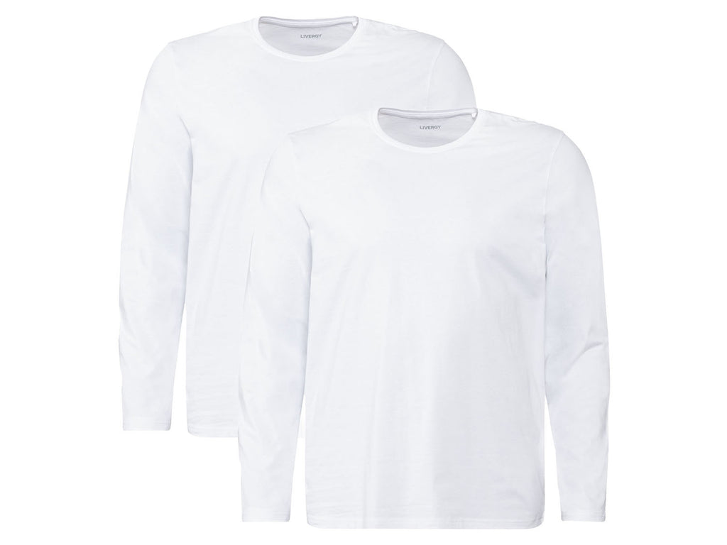 Lot de 2 t-shirts manches longues homme