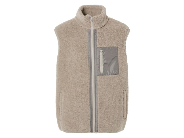 Veste sans manches en polaire peluche homme