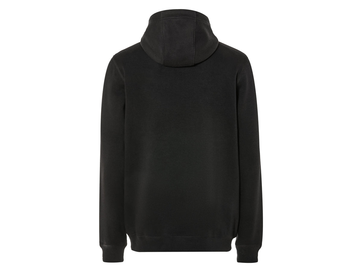 Veste zippée à capuche pour homme avec doublure peluche