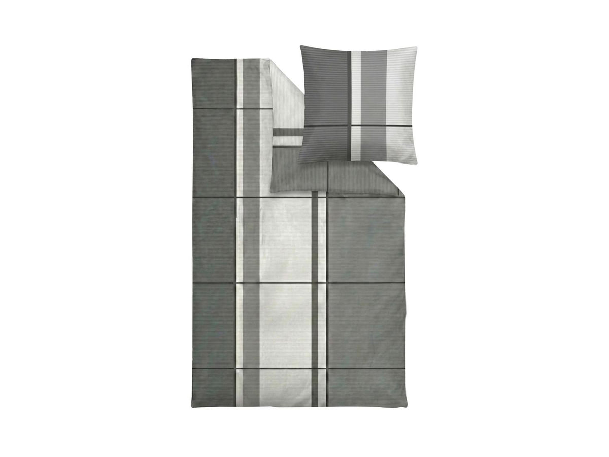 LOOKS BY WOLFGANG JOOP Parure de lit en satin, 140 x 200 cm