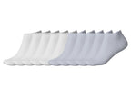 Lot de 10 paires de socquettes unisexe