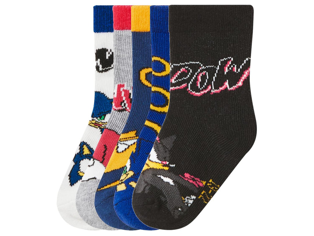 Lot de 5 paires de chaussettes enfant